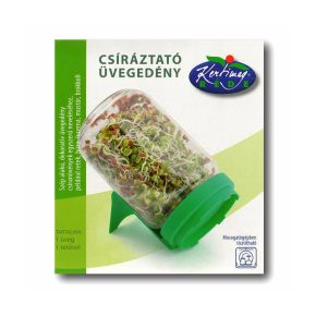 Csíráztató üvegedény - lyukacsos tetővel - 720 ml
