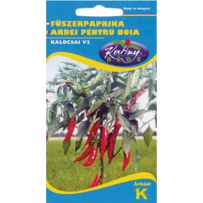 Kalocsai V2 paprika - csüngő, csípős ízű - 0,5g