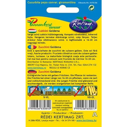 Cukkini Goldena - 3g