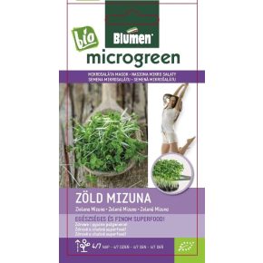 Mikrosaláta mag BIO Zöld mizuna - 20 g BLUMEN