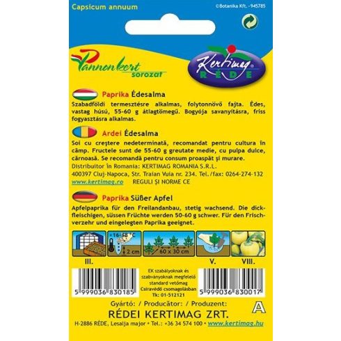 Almapaprika édes - 0,4g