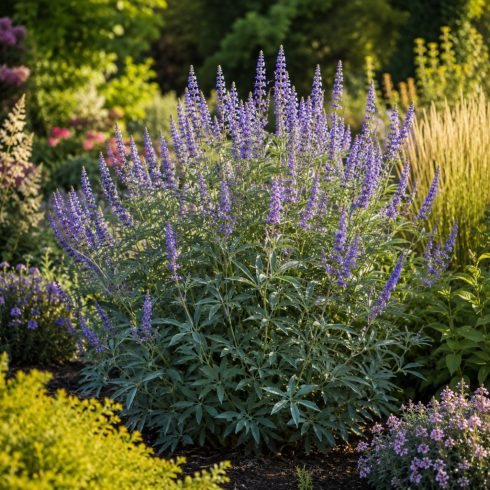 Vitex agnus-castus - Illatos barátcserje - 5db mag/csomag - goldenpalm.hu