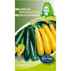 Cukkini páros - Black beauty és Goldena - 2x3g