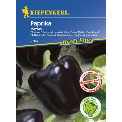 Fekete paprika - Capsicum annuum L.