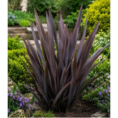 Phormium tenax Variegatum/Purpureum - Vászonfű - 5db mag/csomag