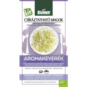  Csíra mag BIO Aroma keverék (Daikon retek, Brokkoli, Mustár) 45 g BLUMEN