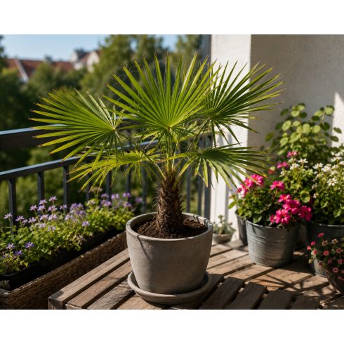 Trachycarpus fortunei  Chusan Palm, Windmill Palm - 5pcs seeds/packet - goldenpalm.hu
