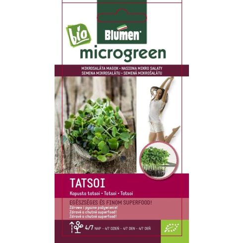 Mikrosaláta mag BIO Tatsoi saláta - 20 g BLUMEN