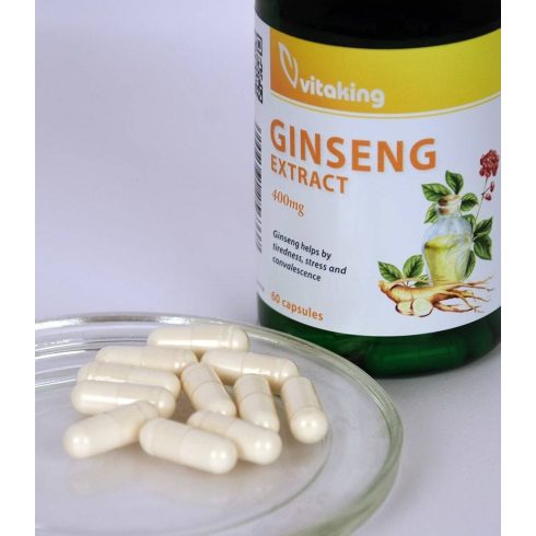 GINZENG KIVONAT 400MG - 60DB-OS KAPSZULA - COLLAGEN.HU
